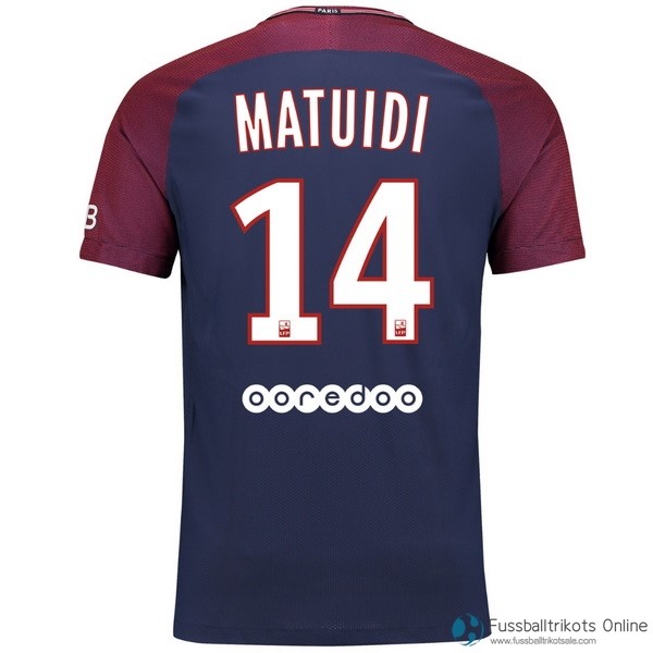 Paris Saint Germain Trikot Heim Matuidi 2017-18 Fussballtrikots Günstig